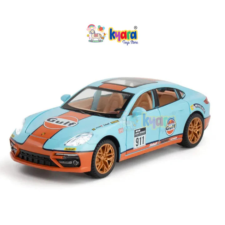 Porsche Panamera Racing - Diecast Metal Car - Scale 1:24