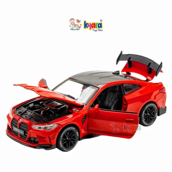 BMW M4 - Diecast Metal Car - Scale 1:32