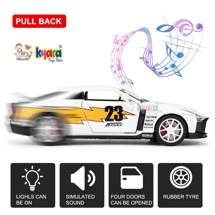 Nissan GTR50 - Diecast Metal Car - Scale 1:32