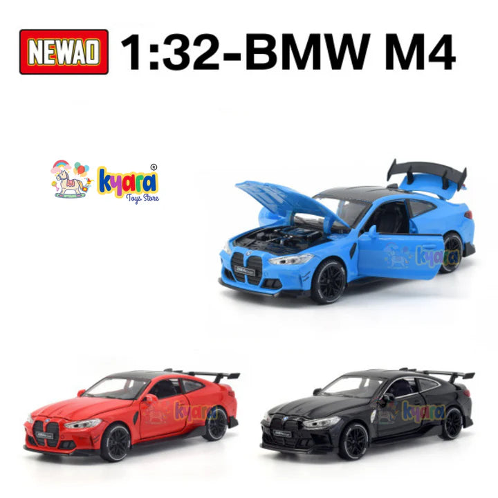 BMW M4 - Diecast Metal Car - Scale 1:32
