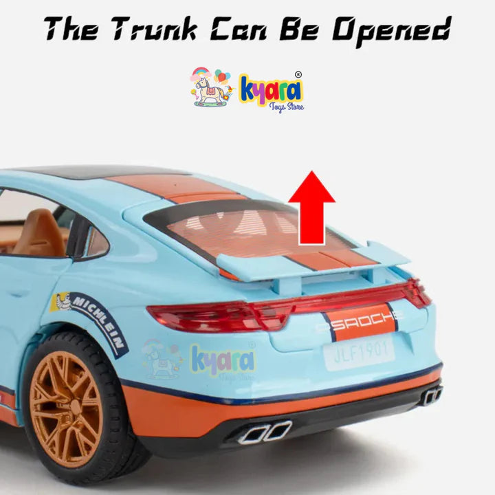 Porsche Panamera Racing - Diecast Metal Car - Scale 1:24