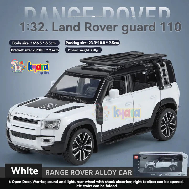 Range Rover Defender 110 - Diecast Metal Car - Scale 1:24 / 1:32