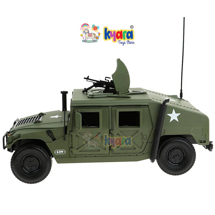 Military Battlefield Hummer Vehicles Scale Model Diecast Metal Car