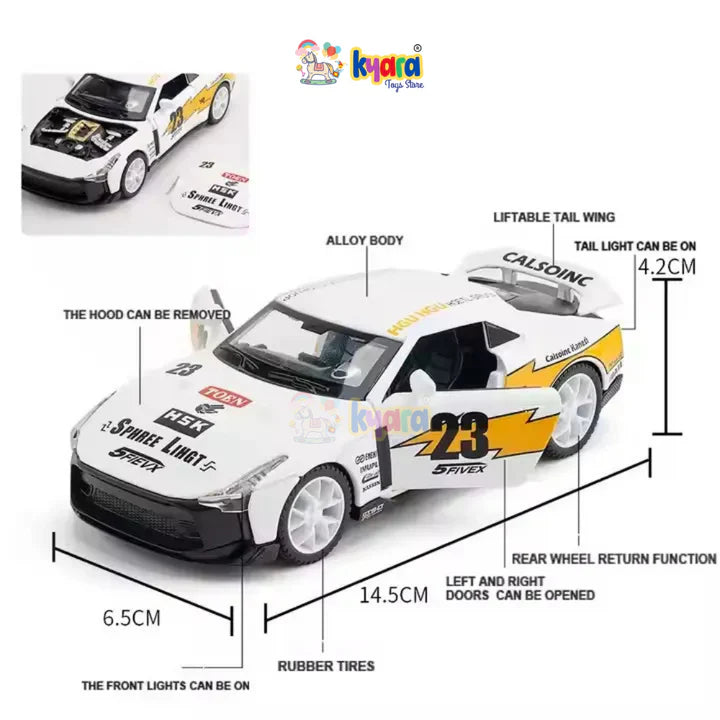 Nissan GTR50 - Diecast Metal Car - Scale 1:32