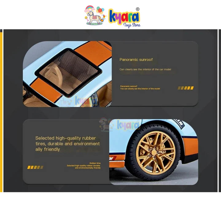 Porsche Panamera Racing - Diecast Metal Car - Scale 1:24