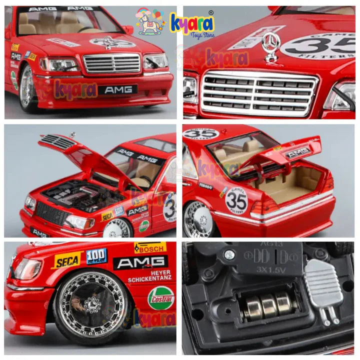 Mercedes Benz W140 300sel - Diecast Metal Car - Scale 1:24