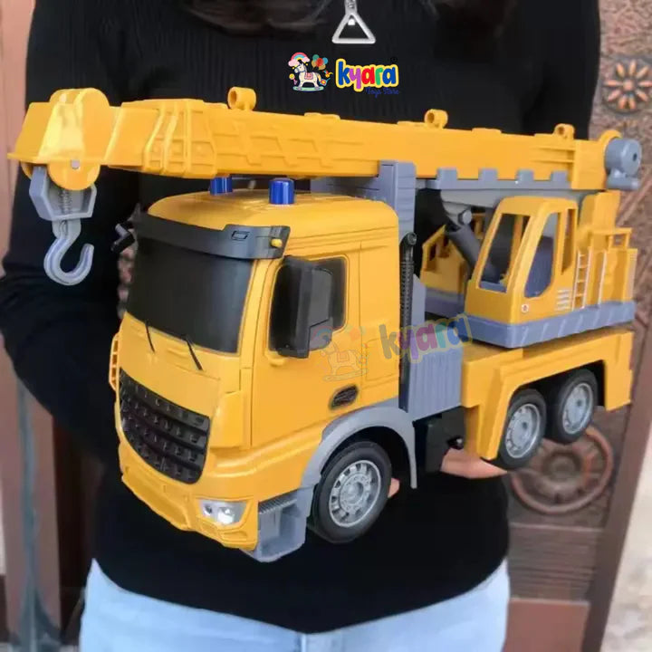Construction Truck 2.4GHz 6 Channels RC Crane - Diecast Metal Car - Scale 1:24
