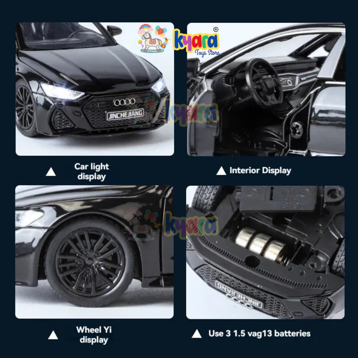 Audi Rs7 - Diecast Metal Car - Scale 1:32