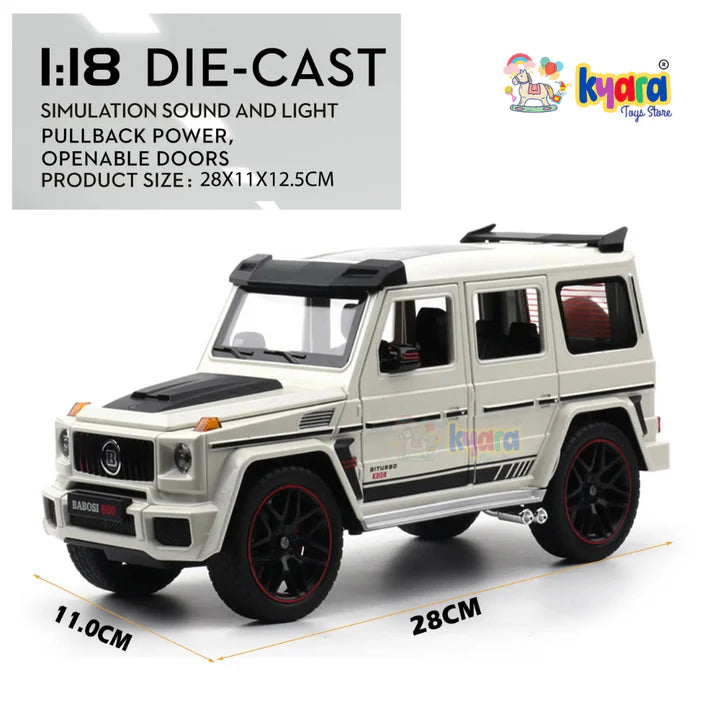 Mercedes-Benz G800 - Diecast Metal Car - Scale 1:24