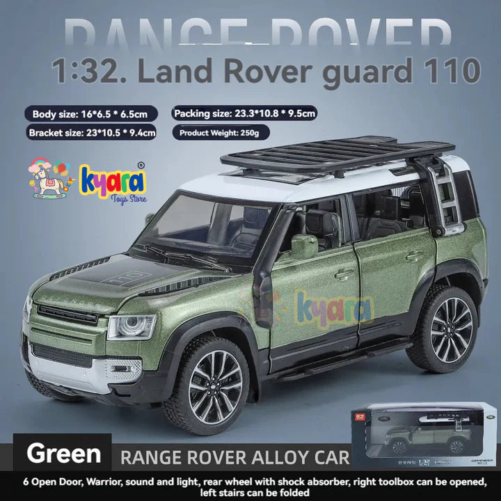 Range Rover Defender 110 - Diecast Metal Car - Scale 1:24 / 1:32