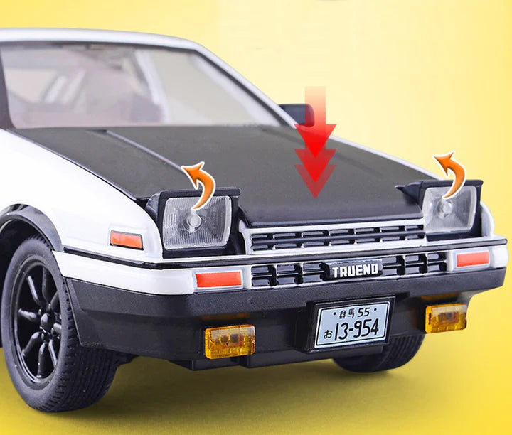 Toyota AE86 - Diecast Metal Car - Scale 1:32